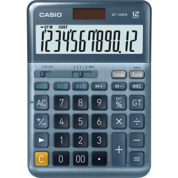 Casio Bureaurekenmachine DF-120EM