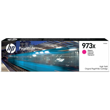 HP toner 973X magenta, 7000 pagina's - OEM: F6T82AE