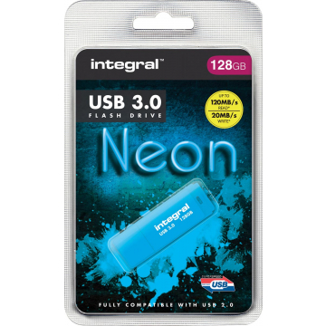 Integral USB3 Neon 128GB BL