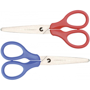 Q-Connect schaar, 13 cm, symmetrische ogen
