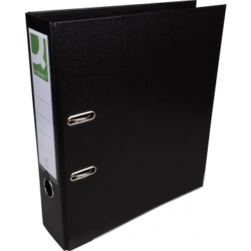 Q-CONNECT ordner, voor ft A4, volledig uit PP, rug van 8 cm, zwart