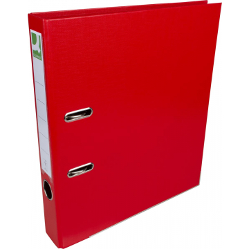 Q-CONNECT ordner, voor ft A4, volledig uit PP, rug van 5 cm, rood