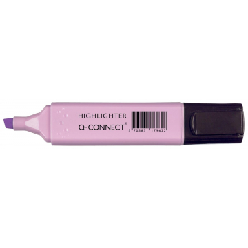 Q-Connect markeerstift pastel, violet