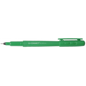 Q-Connect fineliner, 0,4 mm, groen