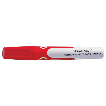 Q-Connect whiteboard marker, ronde punt, rood