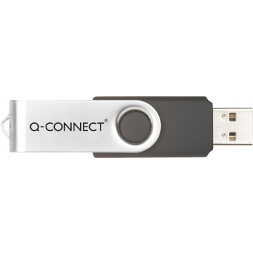 Q-CONNECT USB stick 2.0, zwart, 64 GB