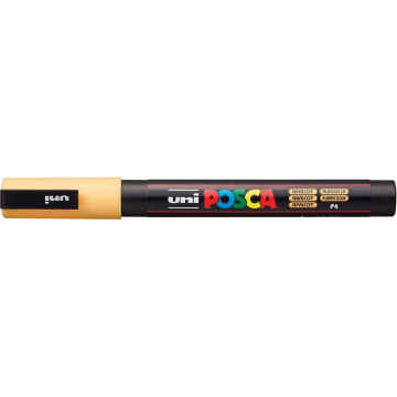 uni-ball Paint Marker op waterbasis Posca PC-3M, abrikoos