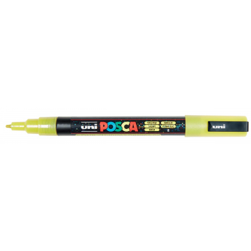 Posca paintmarker PC-3M glitter geel