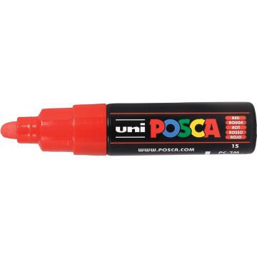 Posca paintmarker PC-7M rood