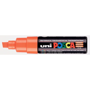 Posca paintmarker PC-8K donkeroranje
