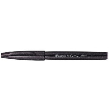 Pentel Sign brushpen zwart