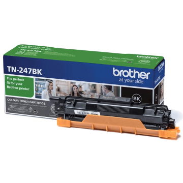 Brother toner, 3000 pagina's, OEM TN-247BK, zwart