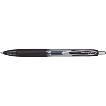 Uni-ball intrekbare roller Signo RT207 zwart , gerecycled plastic