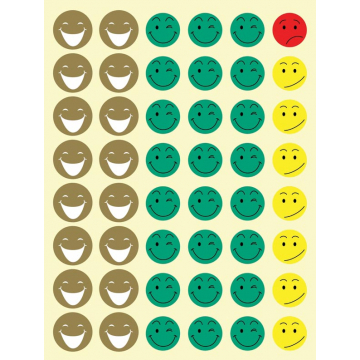 Apli Kids beloningstickers Happy Smile, blister met 576 stickers