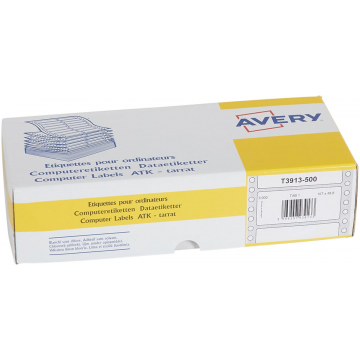 Avery witte computeretiketten ft 107 x 48,8 mm (b x h), 3.000 stuks