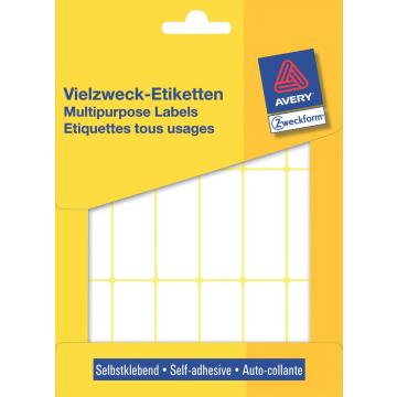 Avery Witte etiketten ft 50 x 19 mm (b x h), 486 stuks