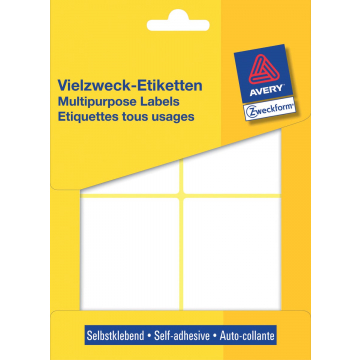 Avery Witte etiketten ft 80 x 54 mm (b x h), 112 stuks