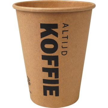 Beker uit karton (altijd koffie), 300 ml, diameter 90 mm, pak van 50 stuks