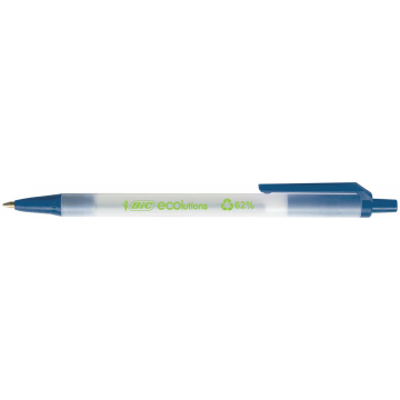 Bic balpen ECOlutions Clic Stic blauw