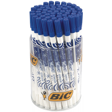 Bic inktuitwisser Ink Eater, plastic pot met 60 stuks