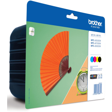 Brother inktcartridge High-Capacity 4 kleuren, 2400 pagina's - OEM: LC-129XLVALBPDR