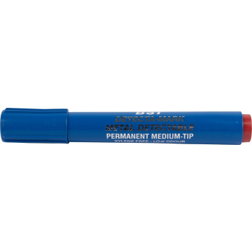 BST detecteerbare permanente marker voedingsindustrie rood doos van 10 stuks