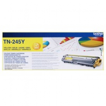 Brother Toner Kit geel - 2200 pagina's - TN245Y