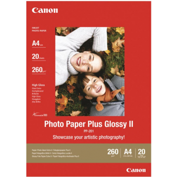 Canon fotopapier PP-201 Plus, ft A4, 260 g, pak van 20 vel