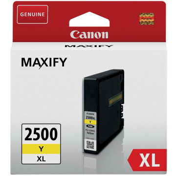 Canon inktcartridge PGI-2500 XL geel, 1760 pagina's - OEM: 9267B001