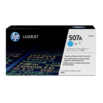 HP Tonercartridge cyan 507A - 6000 pagina's - CE401A