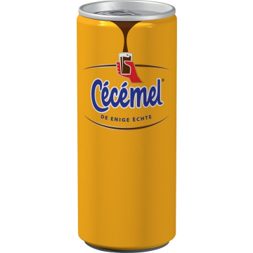 Cecemel chocolademelk, blik van 25 cl, pak 24 stuks