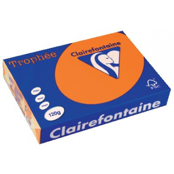 Clairefontaine Trophée Intens A4 feloranje, 120 g, 250 vel