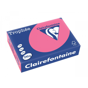 Clairefontaine Trophée Intens A4 fuchsia, 210 g, 250 vel