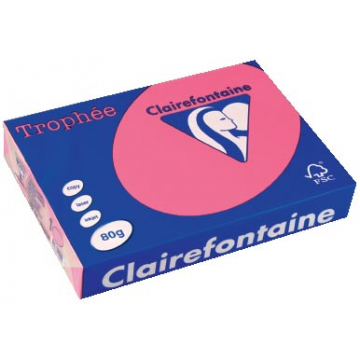 Clairefontaine Trophée Intens A4 fuchsia, 80 g, 500 vel