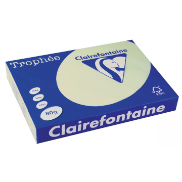 Clairefontaine Trophée Pastel A3 lichtgroen, 80 g, 500 vel