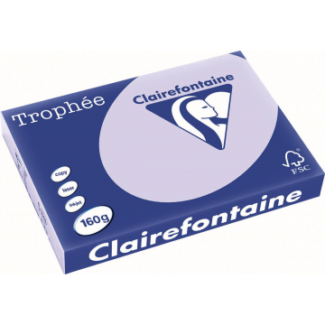 Clairefontaine Trophée Pastel A3 lila, 160 g, 250 vel