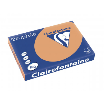 Clairefontaine Trophée Pastel A3 mokkabruin, 80 g, 500 vel