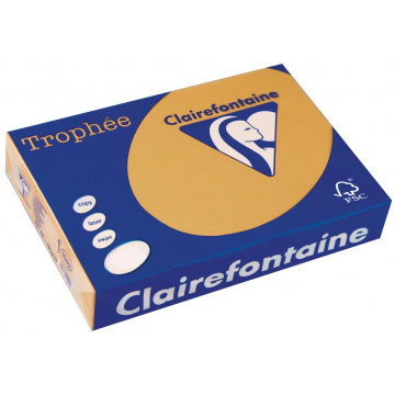Clairefontaine Trophée Pastel A4 mokkabruin, 160 g, 250 vel