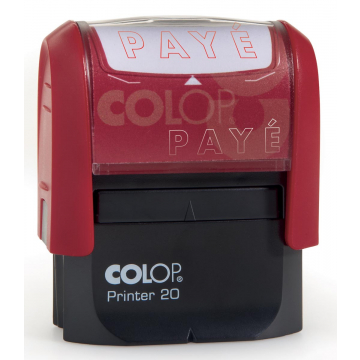 Colop formulestempel Printer tekst: PAYE