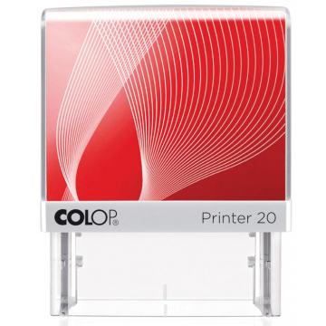 Colop stempel met voucher systeem Printer Printer 20, max. 4 regels, voor Nederland, ft 38 x 14 mm