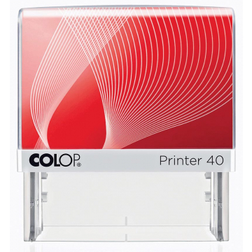 Colop stempel met voucher systeem Printer Printer 40, max. 6 regels, voor Nederland, ft 59 x 23 mm