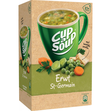 Cup-a-Soup erwten (St. Germain), pak van 21 zakjes