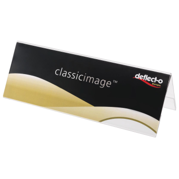 Deflecto tafelnaambord voor ft A4