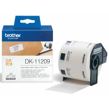 Brother etiketten voor QL, ft 29 x 62 mm, pak van 800 etiketten