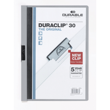 Durable klemmap Duraclip Original 30 grijs