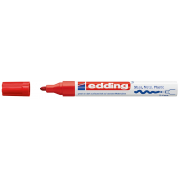 Edding glanslakmarker e-750 CR rood