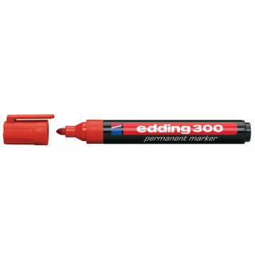 edding permanent marker 300 rood