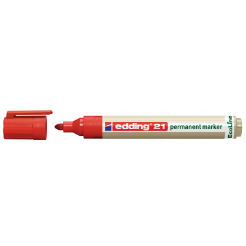 Edding permanent marker Ecoline e-21 rood