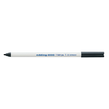 Edding textielstift 4600 zwart