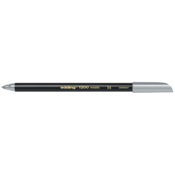 Edding viltstift e-1200 metallic zilver